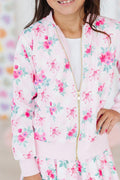 Gingham Bows Satin Jacket by Mila & Rose ®