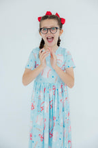 Grand Slam Glam S/S Pocket Twirl Dress by Mila & Rose ®