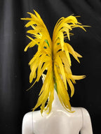 The Stardust Samba Radiance – Elegant Feathered Stage & Carnival Headdress by Stardust Starlets