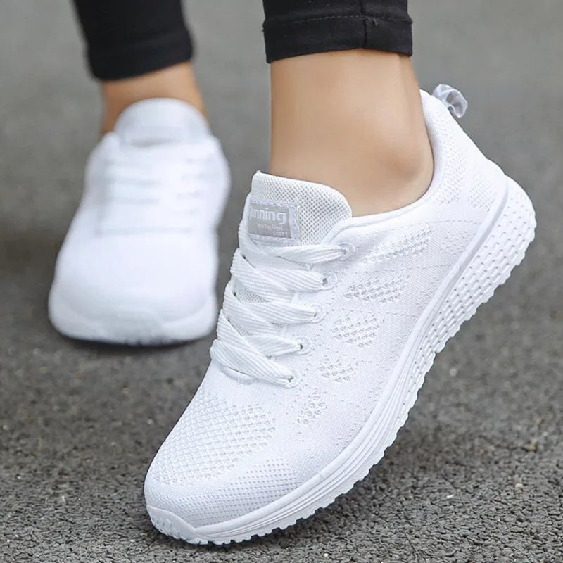 Women's Breathable Fashion Sneakers by Femme Fit Activewear