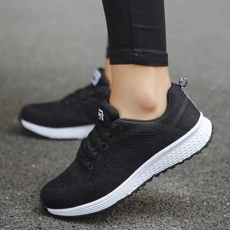 Women's Breathable Fashion Sneakers by Femme Fit Activewear