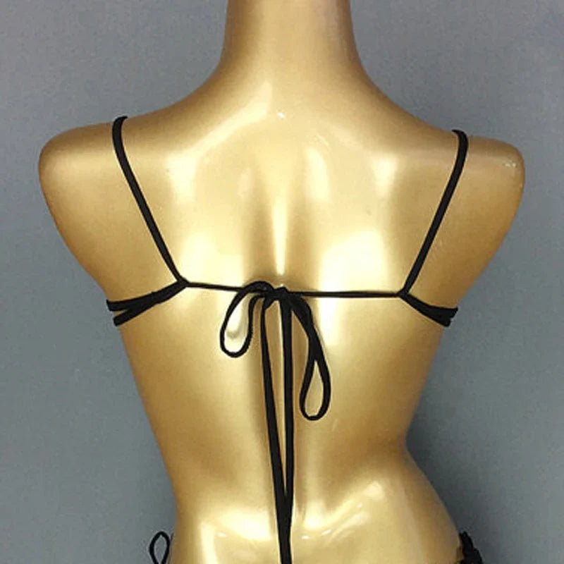 The Stardust Prism Sirena – Deluxe Rainbow Stone Samba Carnival Wire Bra by Stardust Starlets