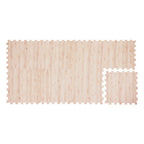 8 Pieces EVA Foam Floor Tiles with Wood Texture by LuxuryLifeWay Online Store