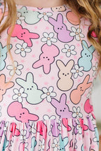 Hangin with my Peeps 3/4 Sleeve Pocket Twirl Dress by Mila & Rose ®