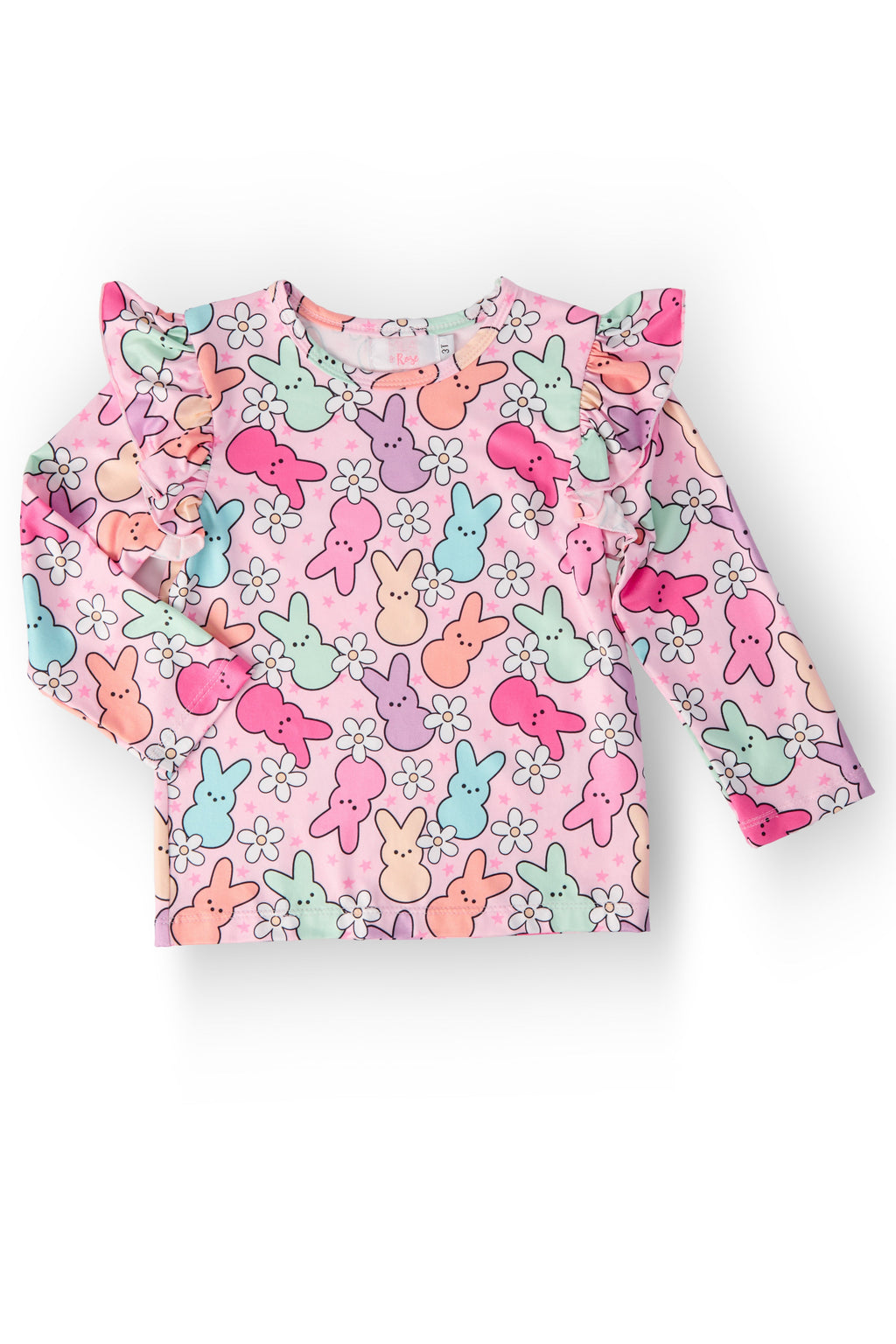 Hangin with My Peeps L/S Ruffle Tee by Mila & Rose ®