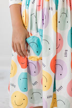 Happy Days 3/4 Pocket Twirl Dress by Mila & Rose ®
