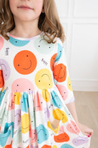 Happy Days 3/4 Pocket Twirl Dress by Mila & Rose ®