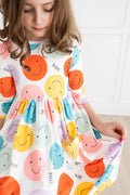 Happy Days 3/4 Pocket Twirl Dress by Mila & Rose ®