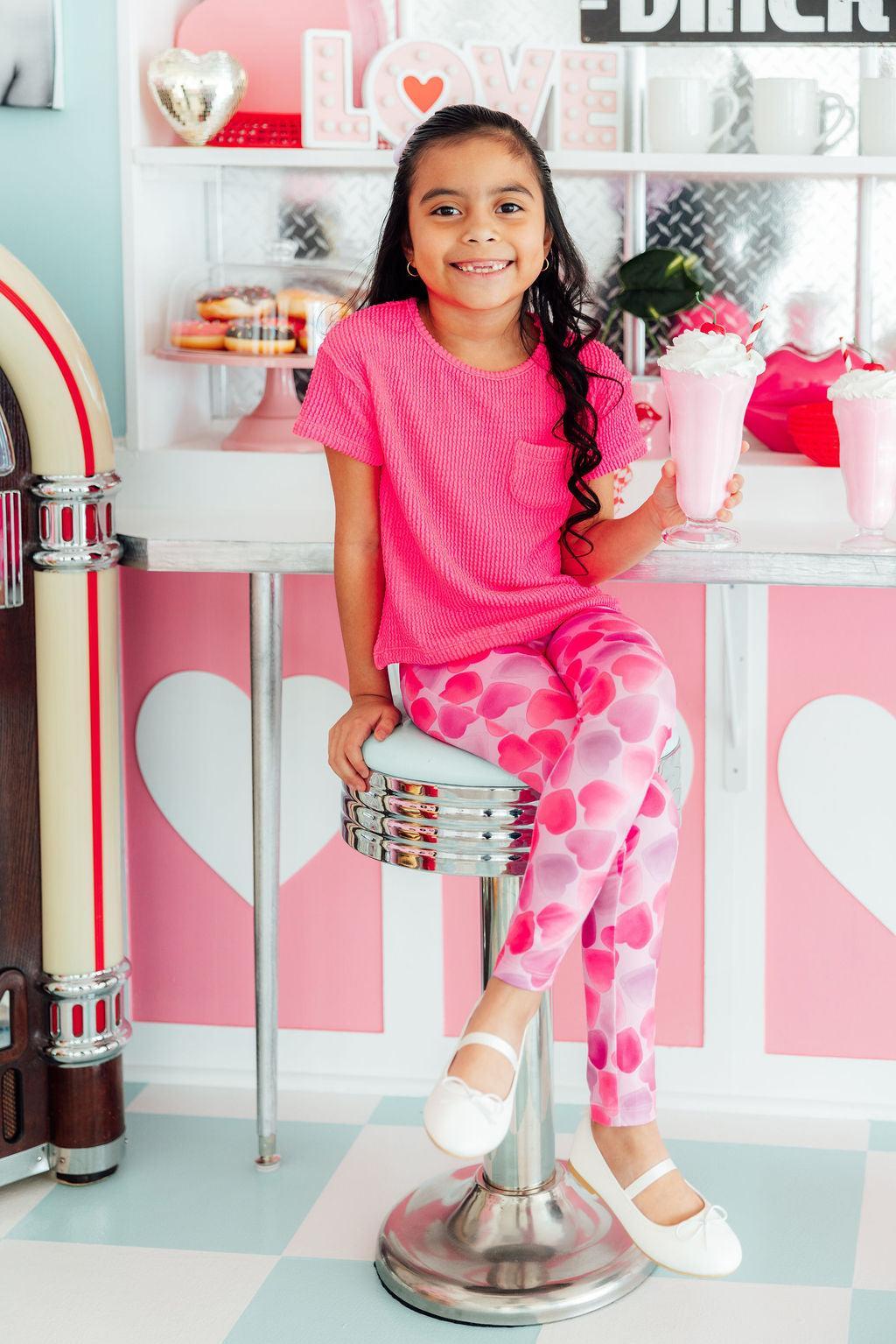 Happy Heart Day Leggings by Mila & Rose ®