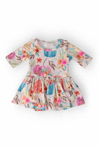 Harvest Blooms 3/4 Sleeve Twirl Bodysuit by Mila & Rose ®