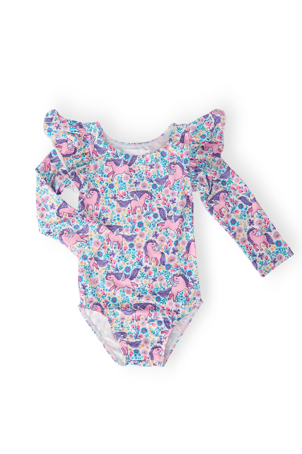 Head in the Clouds L/S Flutter Sleeve Leotard by Mila & Rose ®