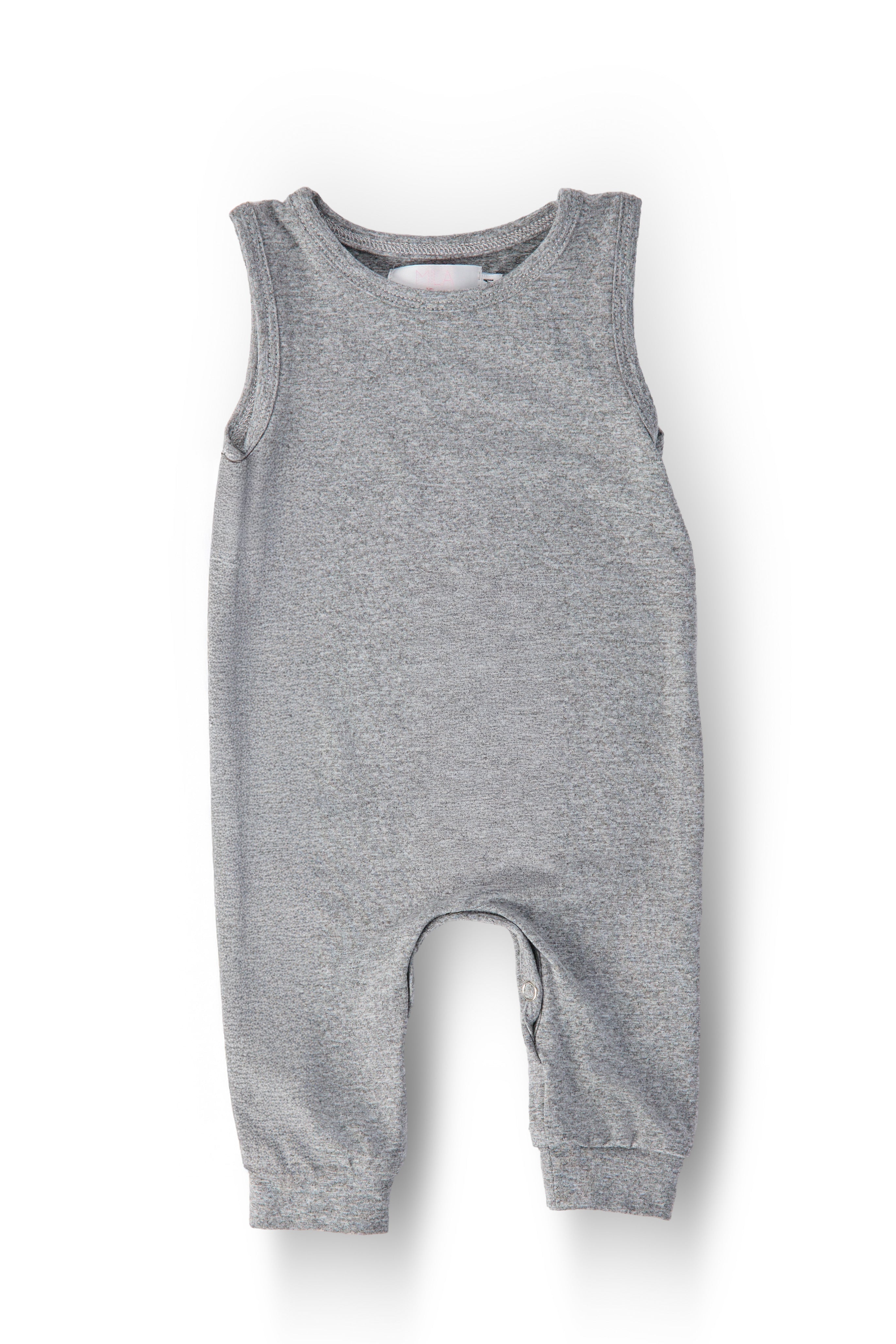 Heather Gray Tank One-Piece Jogger by Mila & Rose ®