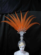 The Stardust Aurora – Premium Feathered Samba Carnival Headdress by Stardust Starlets
