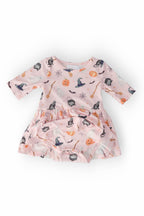 Hey Boo 3/4 Sleeve Twirl Bodysuit by Mila & Rose ®