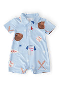 Home Run Polo Shorty One-Piece by Mila & Rose ®