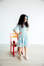 Honor Roll Smocked Ruffle Dress by Mila & Rose ®