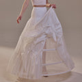 Hoop Petticoat Skirt with Two Layers and Corsage , Crinoline Petticoat with Concealed Hoops , Bridal Slip for Volume & Elegance by Bridal Port