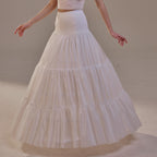 Hoop Petticoat Skirt with Two Layers and Corsage , Crinoline Petticoat with Concealed Hoops , Bridal Slip for Volume & Elegance by Bridal Port