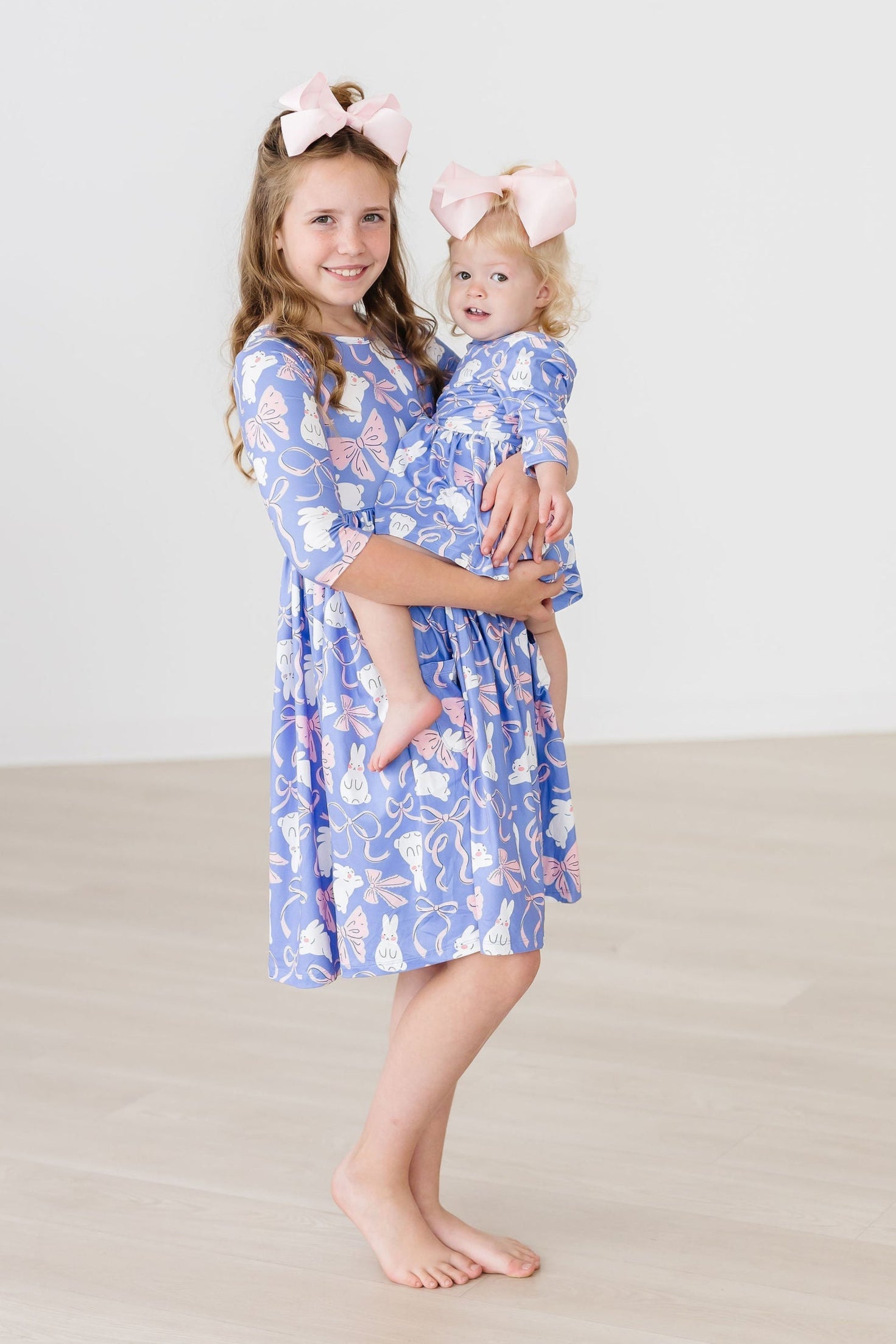 Hop, Skip & Twirl 3/4 Sleeve Twirl Bodysuit by Mila & Rose ®