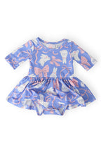 Hop, Skip & Twirl 3/4 Sleeve Twirl Bodysuit by Mila & Rose ®