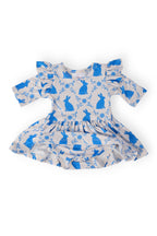 Hop 'til You Drop 3/4 Sleeve Twirl Flutter Bodysuit by Mila & Rose ®