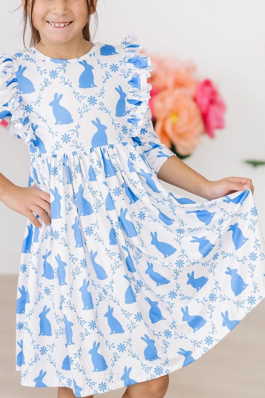 Hop 'til You Drop Ruffle Twirl Dress by Mila & Rose ®