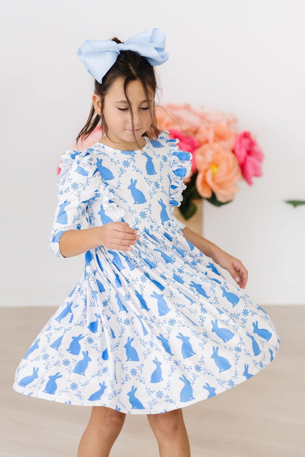 Hop 'til You Drop Ruffle Twirl Dress by Mila & Rose ®