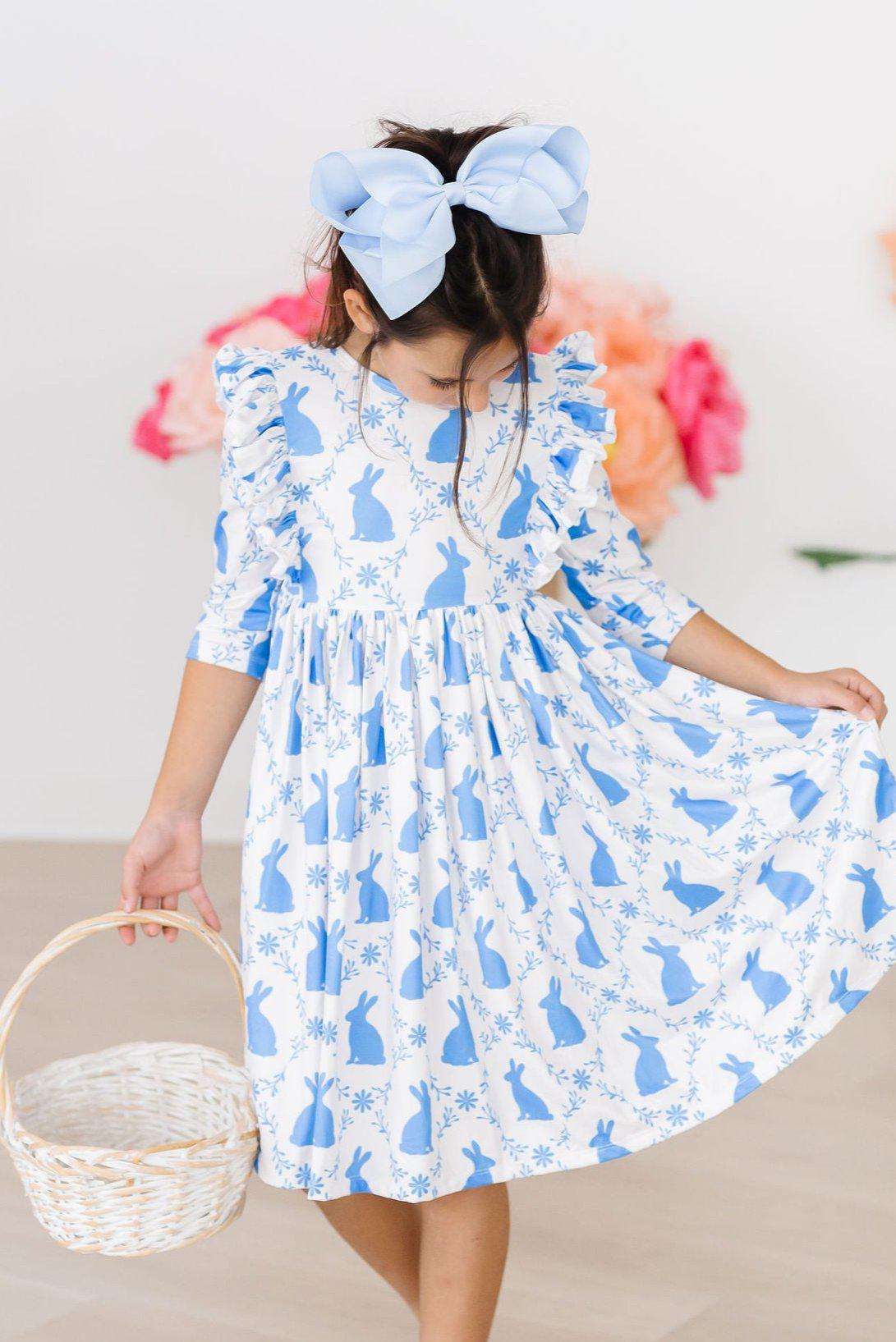 Hop 'til You Drop Ruffle Twirl Dress by Mila & Rose ®