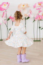 Hoppy Easter Smocked Ruffle Dress by Mila & Rose ®