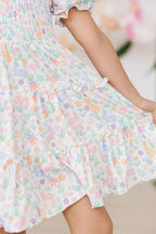 Hoppy Easter Smocked Ruffle Dress by Mila & Rose ®