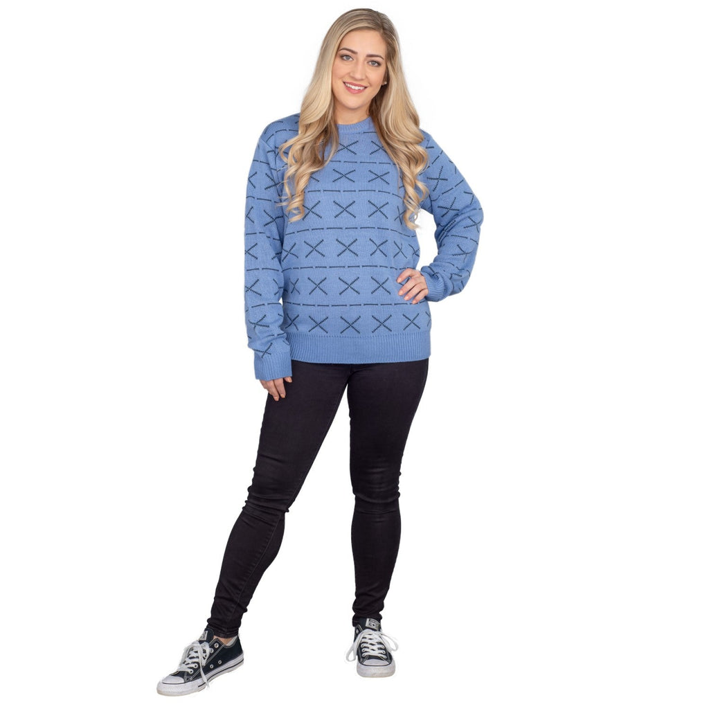 Funny Horse Man TV Show Unisex Ugly Christmas Sweater by TVStoreOnline