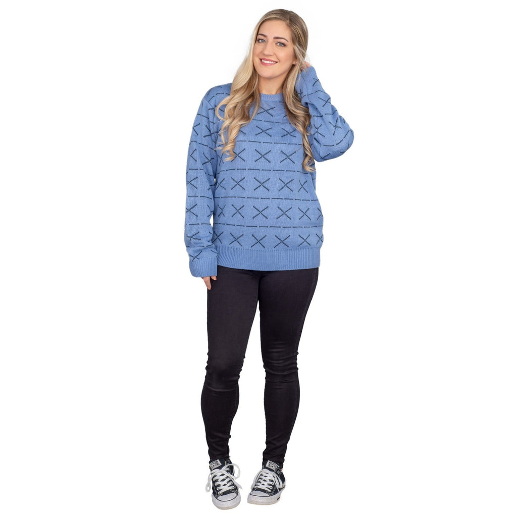 Funny Horse Man TV Show Unisex Ugly Christmas Sweater by TVStoreOnline