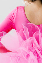 Hot Pink 3/4 Tutu Leotard by Mila & Rose ®