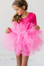 Hot Pink 3/4 Tutu Leotard by Mila & Rose ®