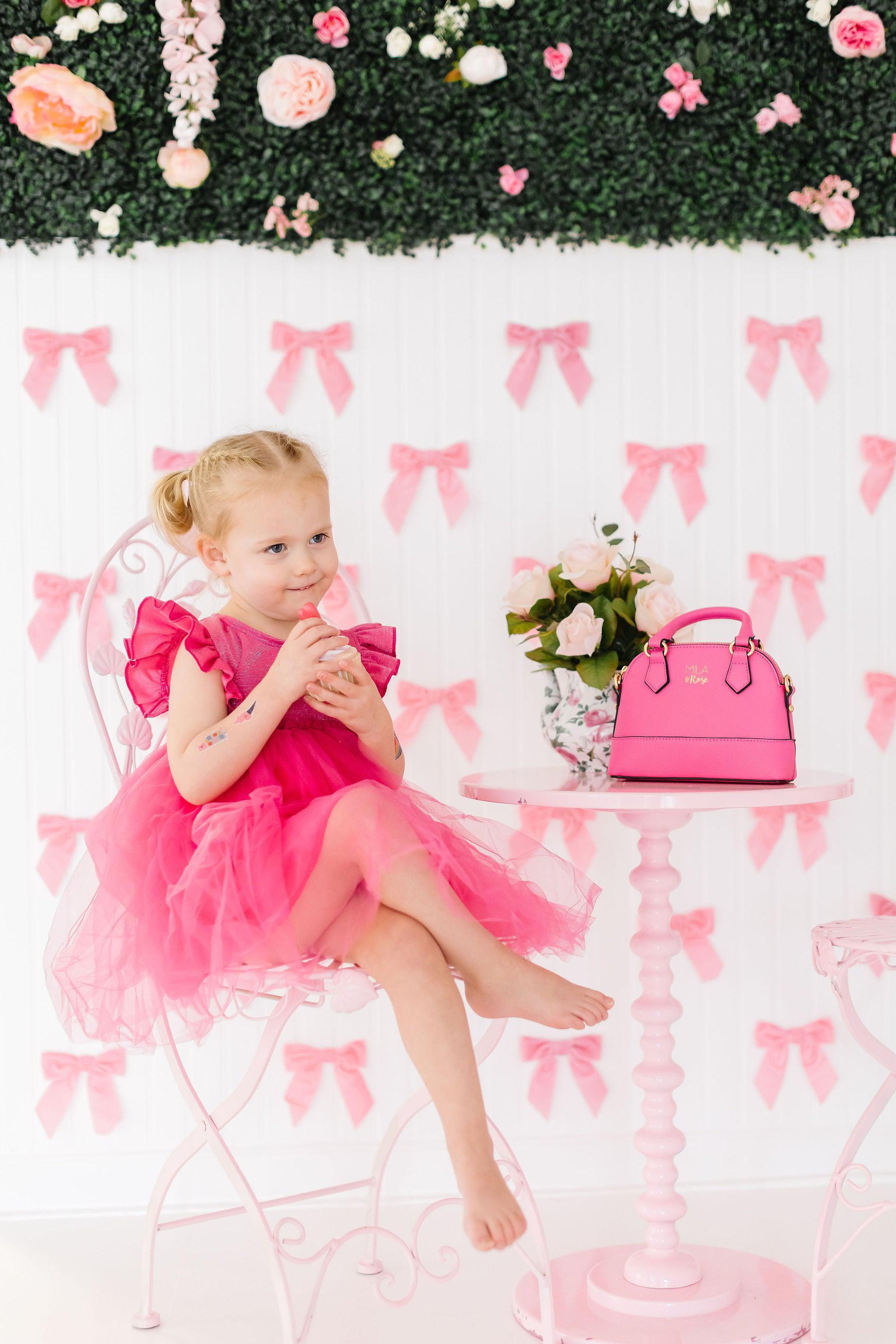 Hot Pink Shimmer Tutu Dress by Mila & Rose ®