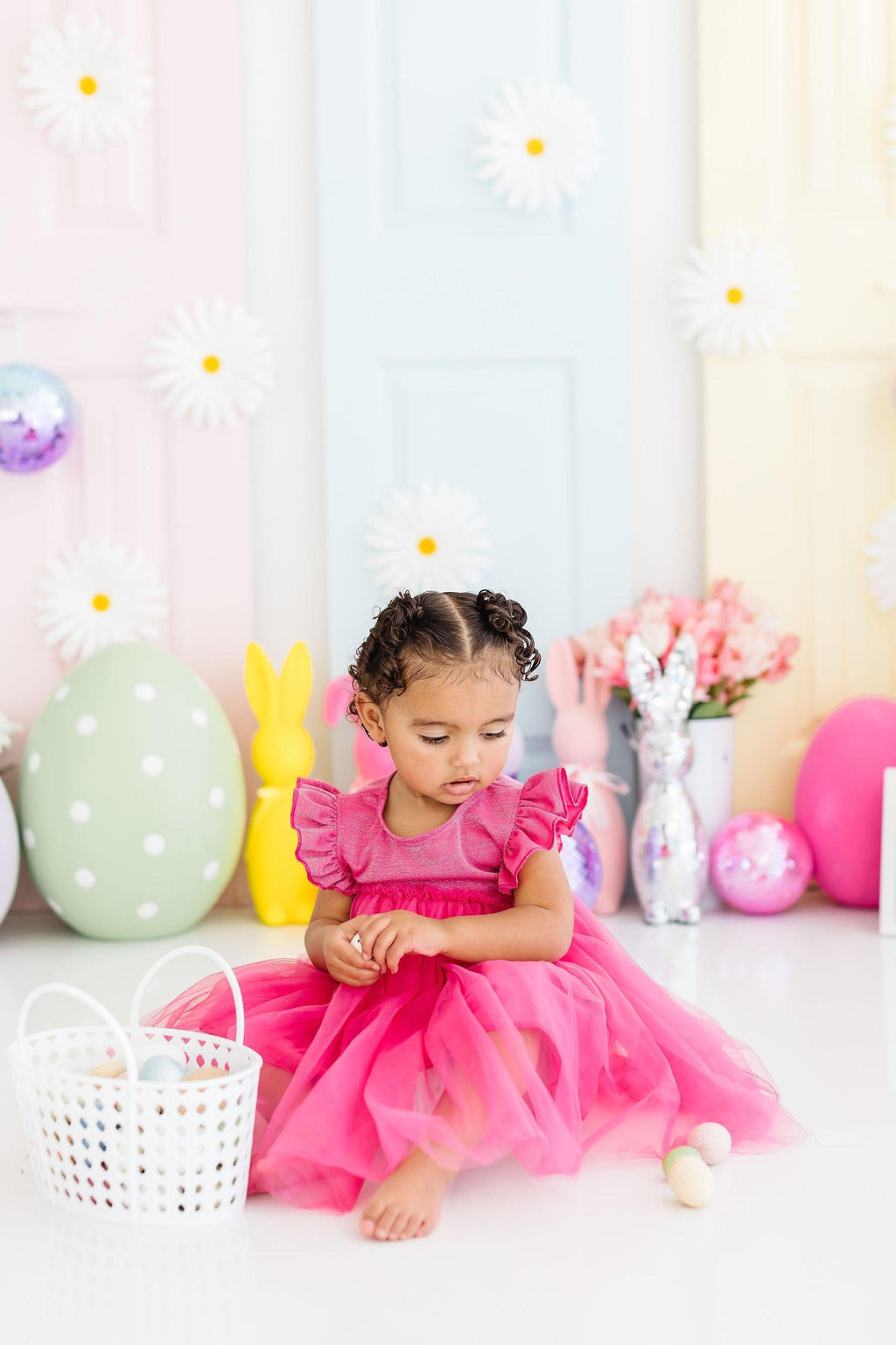 Hot Pink Shimmer Tutu Dress by Mila & Rose ®