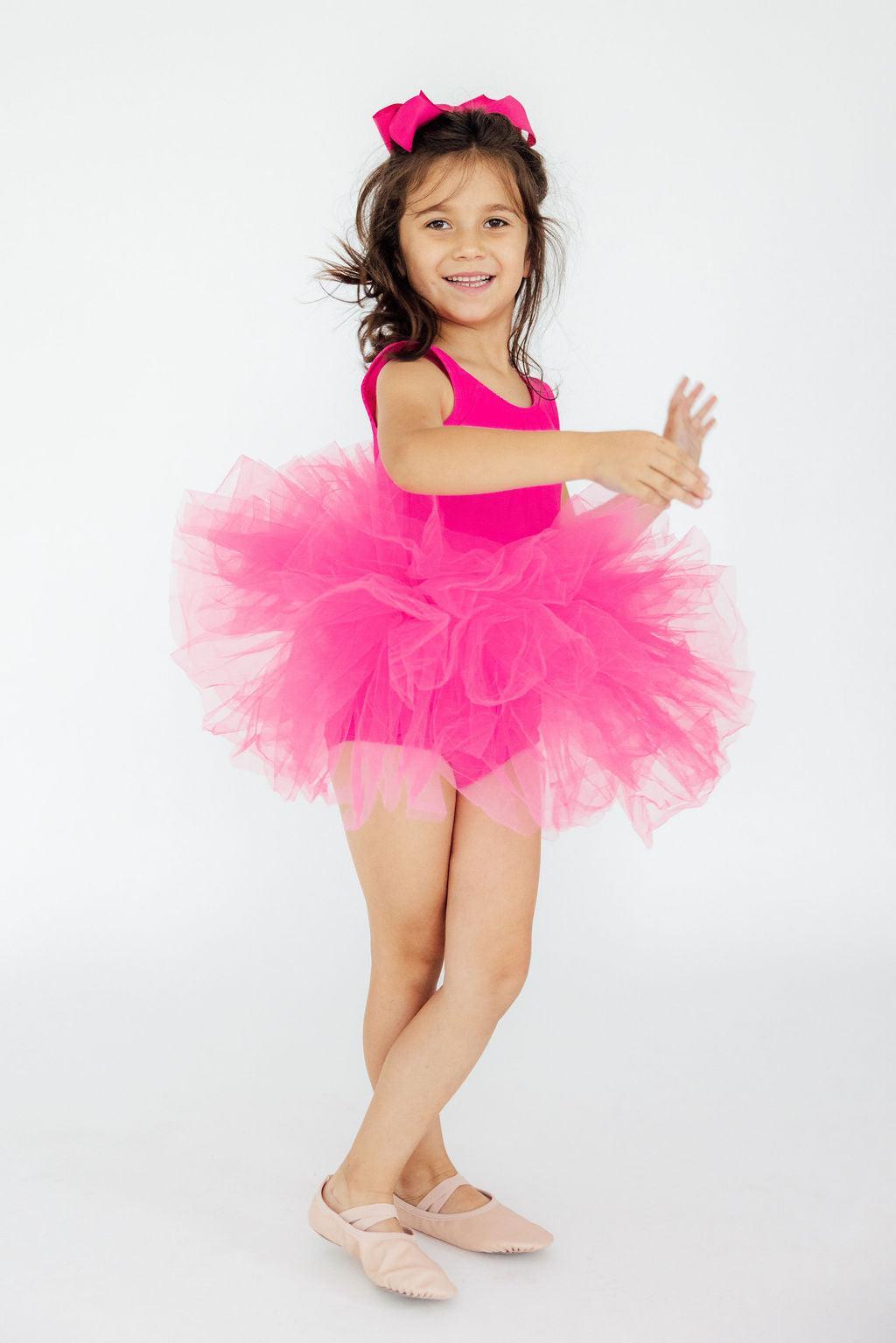 Hot Pink Tank Tutu Leotard by Mila & Rose ®