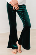 Hunter Green Velvet Bells by Mila & Rose ®