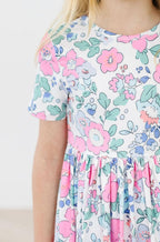 Hydrangea S/S Pocket Twirl Dress by Mila & Rose ®