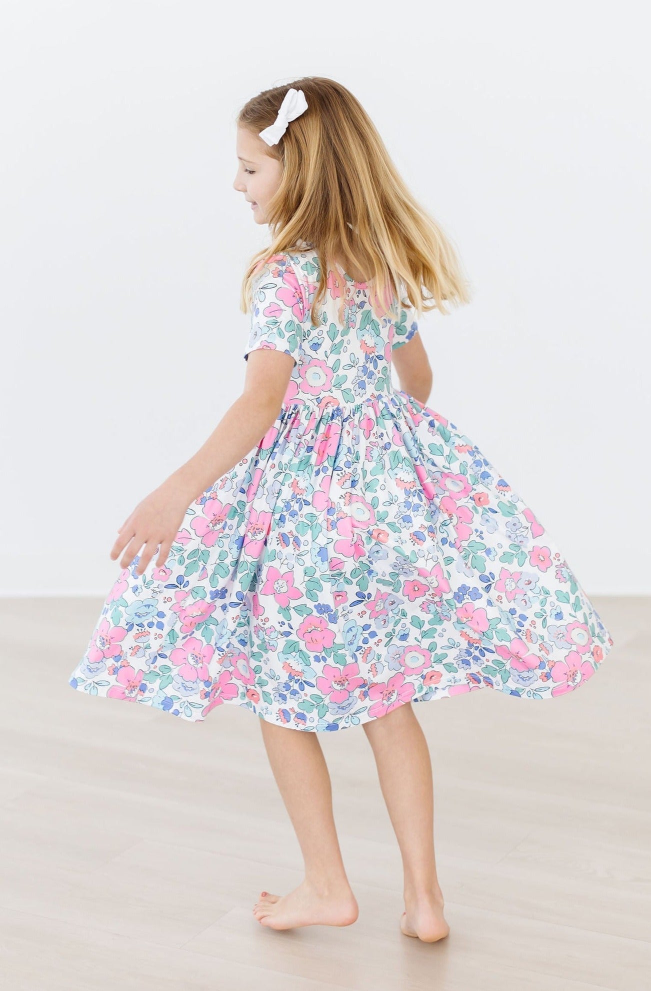 Hydrangea S/S Pocket Twirl Dress by Mila & Rose ®