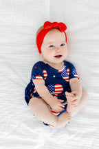 I Heart the USA S/S Twirl Bodysuit by Mila & Rose ®