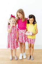 I Love You Tulip Much S/S Pocket Twirl Dress by Mila & Rose ®
