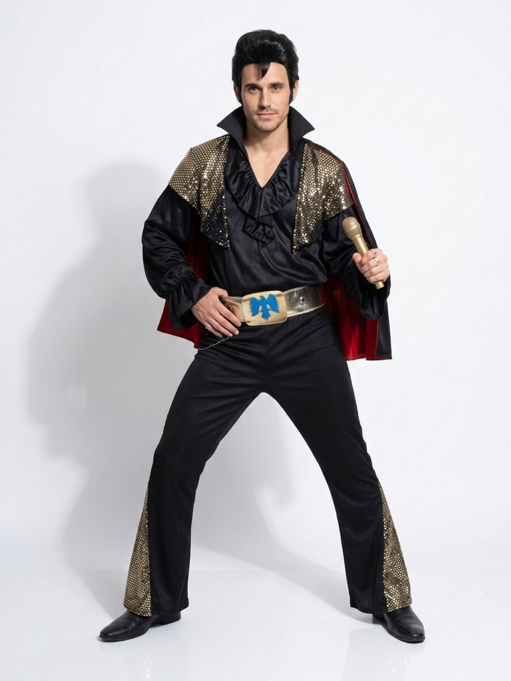 Elvis Costume Smiffys Retro King Of Rock And Roll Party Costume by Smiffy