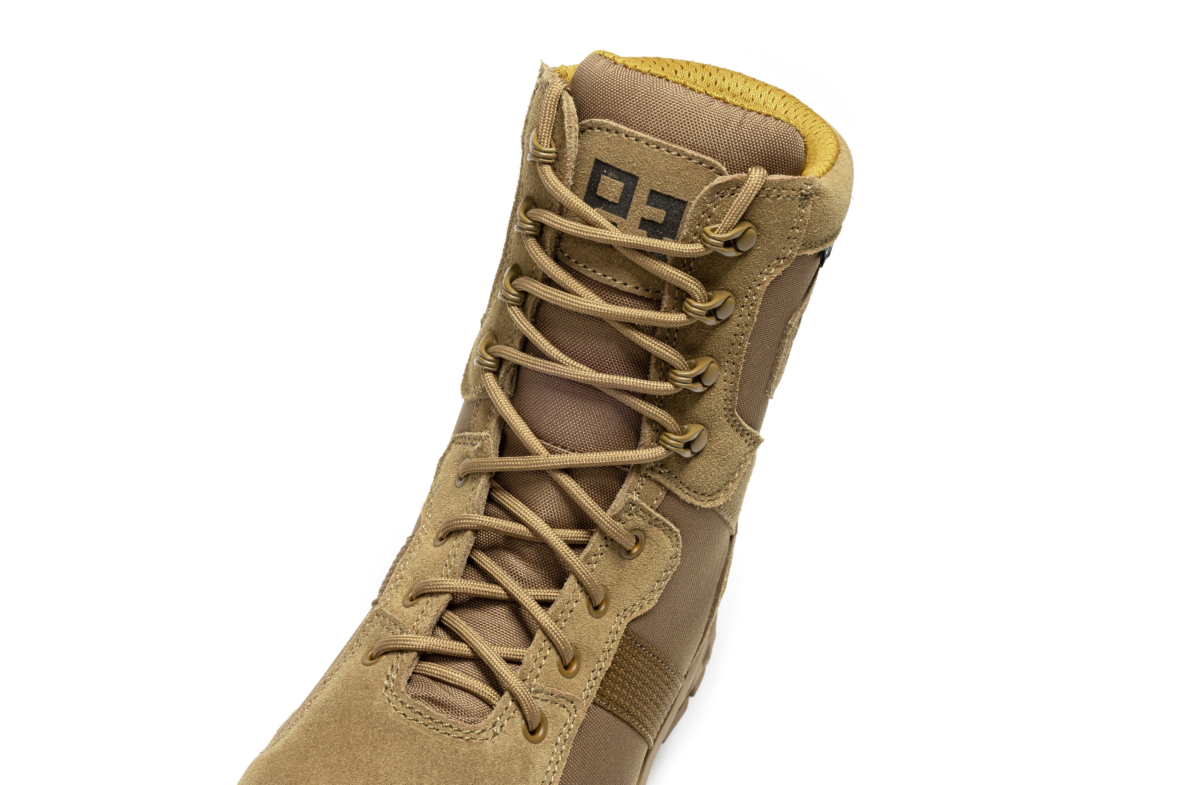ROCKROOSTER Colmar Coyote 8 inch Suede Leather Waterproof Tactical & Military Boots AB500 by Rock Rooster Footwear Inc