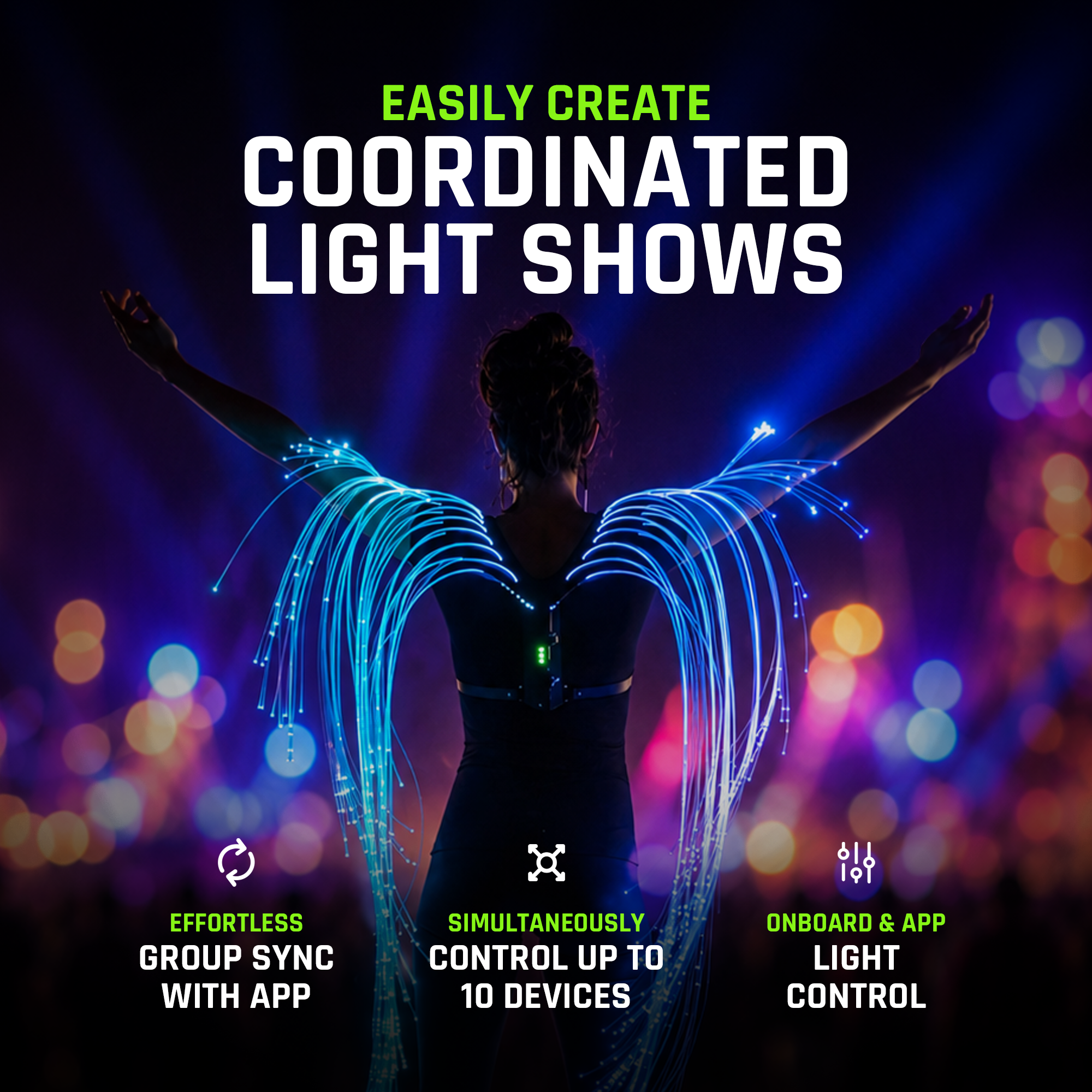 Fiber Optic Costume Kit by Ants on a Melon, Inc.
