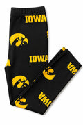 Iowa Black Tigerhawk Leggings by Mila & Rose ®