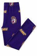 JMU Purple Duke Dog Leggings by Mila & Rose ®