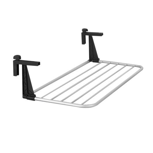 Portable Clothes Drying Rack Aluminum Towel Rack with Adjustable and Foldable Brackets by LuxuryLifeWay Online Store