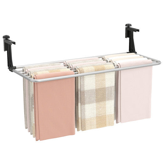 Portable Clothes Drying Rack Extendable Radiator Clothes Airer with Robust Aluminum Frame by LuxuryLifeWay Online Store