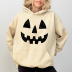 Jack-O-Lantern Pumpkin Halloween Spooky Trick Or Treat Witch Limited Edition Hooded Sweatshirt by Refinery No. 1